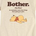 thumbnail image 2 of Winnie the Pooh - Bother Definition - Toddler Girls Fitted Short Sleeve T-Shirt, 2 of 4