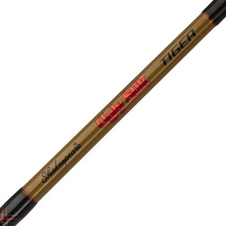  Ugly Stik 7' Tiger Casting Rod, 1-Piece Nearshore/Offshore  Rod, 30-60lb Line Rating, Medium Heavy Rod Power, 1-8 oz. Lure Rating,  Versatile and Dependable : Sports & Outdoors