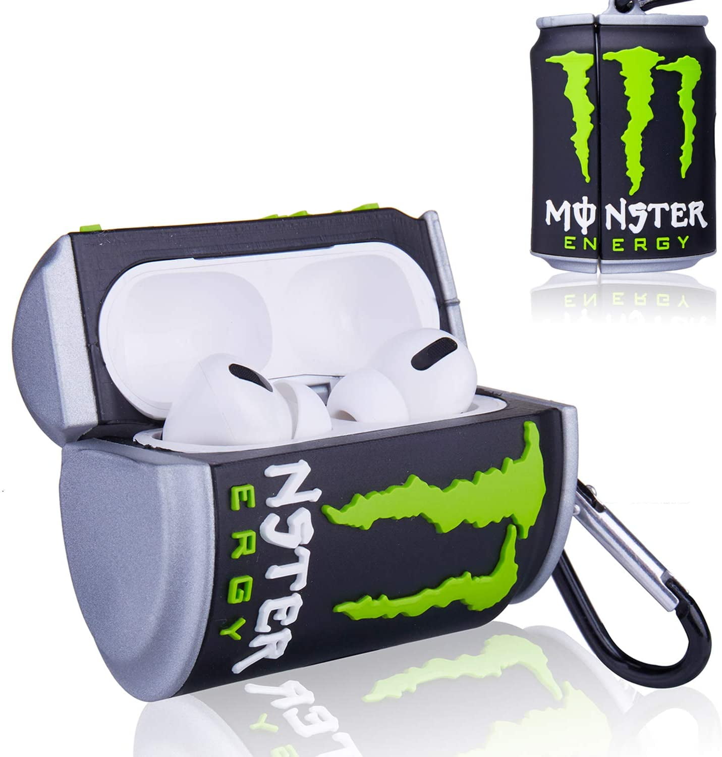 Besoar for Airpod Pro/3 Case, Cute Food Drink 3D Kawaii Cool Silicone