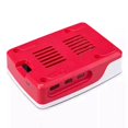 thumbnail image 2 of Para 5 Case Active Cooling PWM Fan Case PI5 Carcasa de Plástico para una Protección Mejorada Carcasa Roja y, 2 of 7