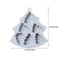 thumbnail image 3 of BNNG Christmas Chocolate Mold, Christmas Chocolate Cake Molds Christmas Molds Silicone Non Stick Christmas Baking Molds For Chocolate Candy Christmas Candle Mold Silicone Soap Mold, 3 of 4