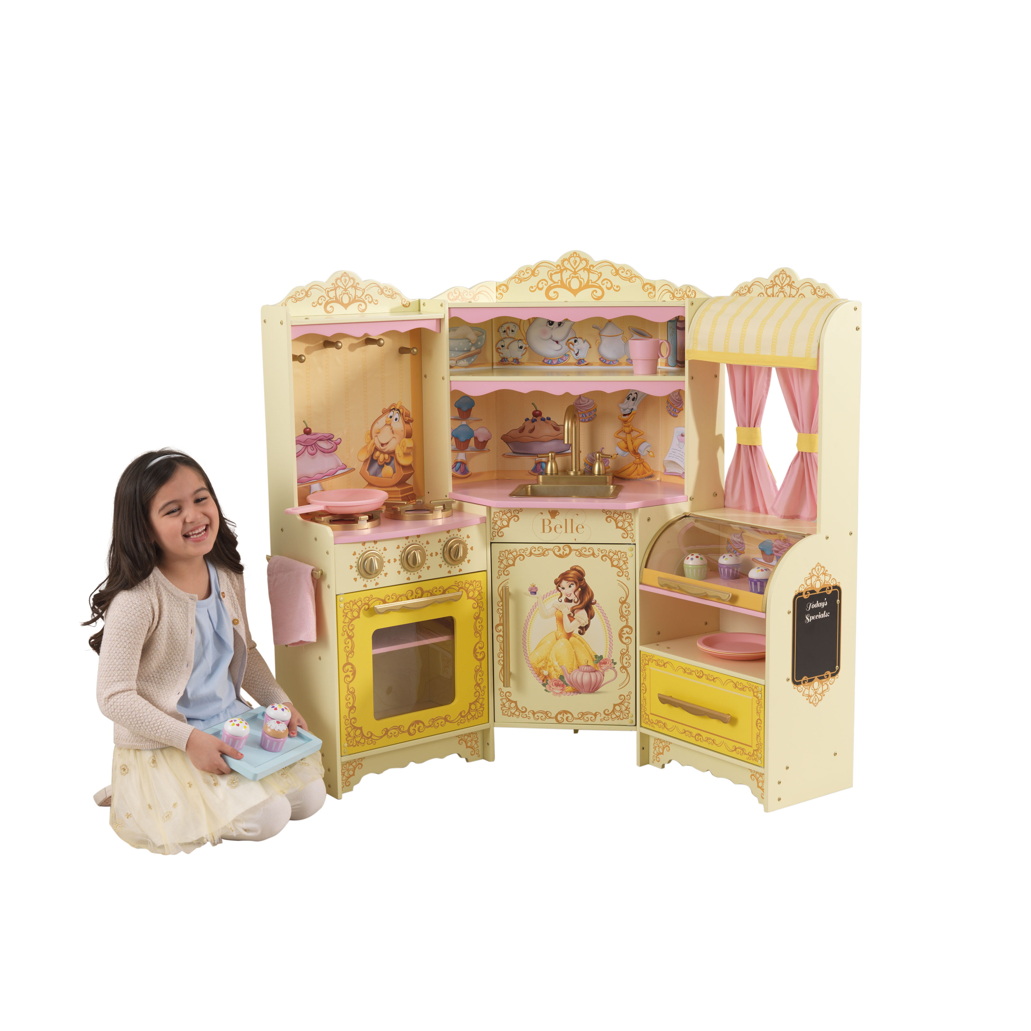 Disney Princess Belle Pastry Kitchen By KidKraft Walmartcom