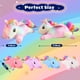 thumbnail image 3 of Animal de peluche SQEQE Unicorn Mommy con 4 bebés unicornios, 3 of 9