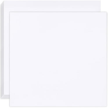25 Sheets Cardstock for Crafts, White Construction Paper 12x12inch Card Stock Paper for Crafts Printer Invitations Card Making