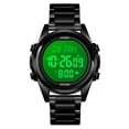 thumbnail image 2 of Mirar SKMEI Reloj digital musulmán para oración Qibla Brújula Calendario Hijri Corán Marcador Función de selección de ciudad Fecha Semana Alarma Luz de fondo 3ATM Impermeable Hombres Azan Relojes Puls SKMEI Mirar, 2 of 7