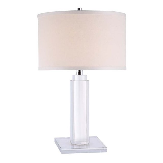 Elegant Lighting Regina 36" Lampe de Table en Chrome