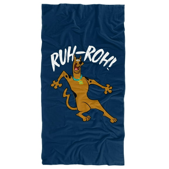 Scooby-Doo Ruh Roh Officially Licensed Beach Towel 30' X 60'