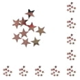 thumbnail image 1 of Wosthever 1 Juego de decoraciones para fiestas, colgantes pequeños interesantes, estrellas pequeñas para interiores, accesorios de estrellas tipo 16 10piezas, 1 of 6