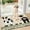 D, variant on Cute Farm Animal Entryway Rug, Non-Slip Silicone Backed Doormat with Bunny, Chicken, Cow Print for Front Door Decor