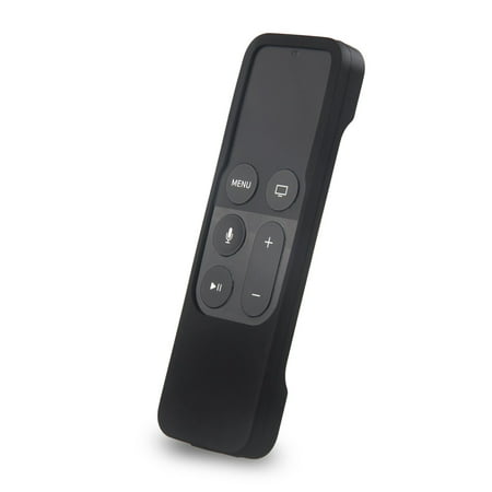 TV Remote Control Cover Case Protective Cover for Apple TV 4K 4th Generation Siri Remote black