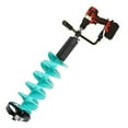thumbnail image 2 of "8-Inch Electric Ice Auger with Tungsten Carbide Blades for Deep Water & Thick Ice – Lightweight Aluminum Alloy Design with Floating Tube & Universal Adapter", 2 of 7