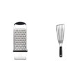 thumbnail image 1 of Rallador + Volteador de Pescado OXO Good Grips Acero Inoxidable Plateado, 1 of 7