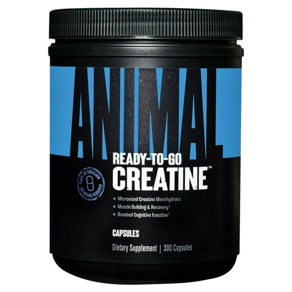 Universal Nutrition Animal Micronized Creatine Monohydrate - 300 Capsules