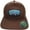 Brown/Tan, variant on California Hat Mesh Back Snapback Baseball Cap - Grey on Black Mesh