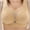 Beige#1, variant on Spring Saving GaThRRgYP Womens Brasunder $5,Woman's Comfortable Lace Breathable Bra Underwear No Rims