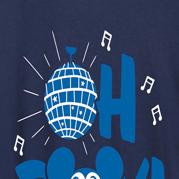 Disney - Oh Boy Disco Short Sleeve Graphic T-Shirt