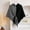 Black, variant on HuangHuanChen Shawl Wraps for Women Winter Fleece Poncho Shawls Scarf Sweater Shall Cape Knit Lightweight Warm Cozy Soft Shawls and Wraps for Evening Dresses One Size