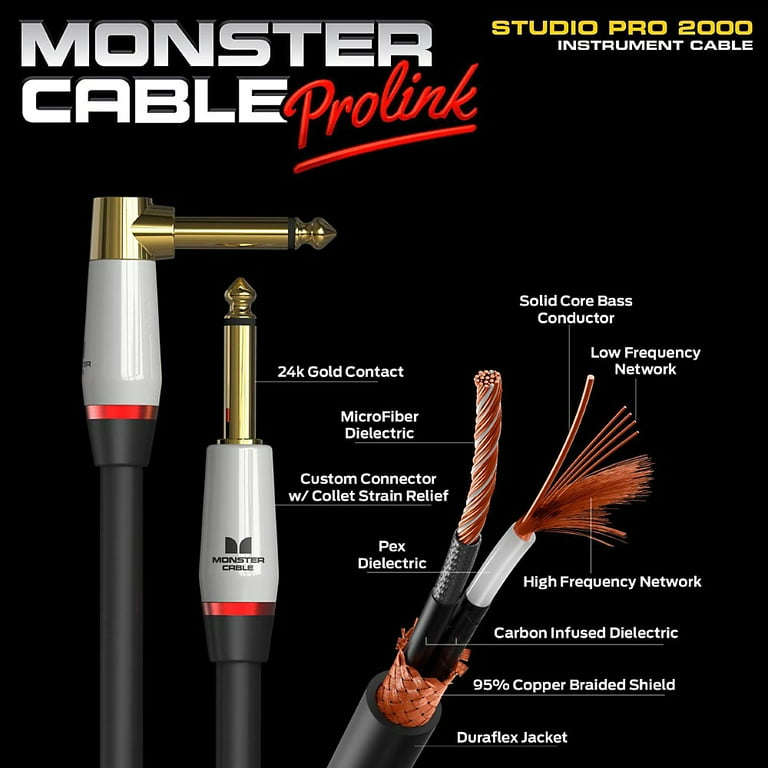 Monster Cable SP2000-I-12AWW-U 12 ft. Studio Pro 2000 Monster Cable SP2000-I-12AWW-U 12 ft. Studio Pro 2000