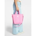 thumbnail image 5 of No Boundaries Women's Beach Insulated Mini Tote Bag, Pink, 5 of 6