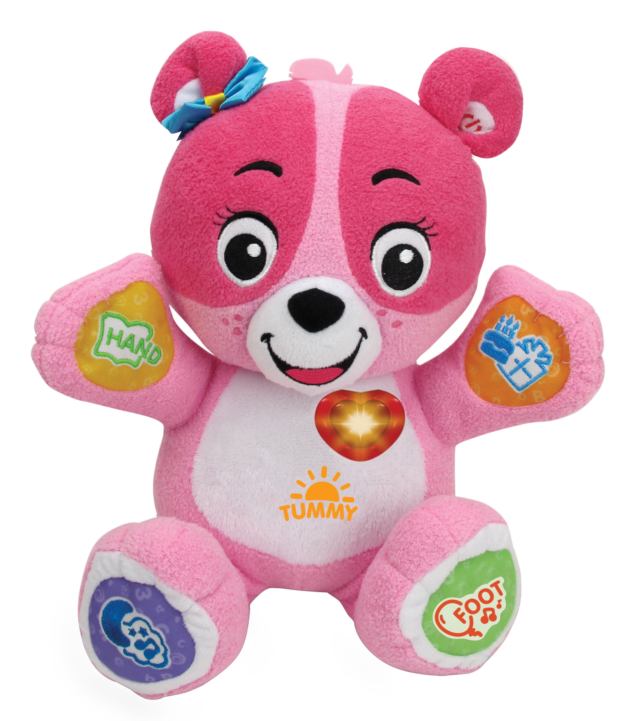 vtech pink teddy bear