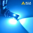 thumbnail image 6 of Alla Lighting P22d Base HB4 9006 LED Fog Light Bulbs Replacement Xtreme Super Bright for Automotive Cars, Trucks, 8000K Ice Blue, 6 of 8
