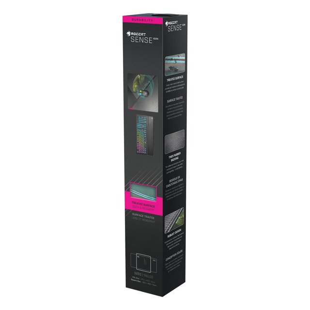 Tapis de Souris Carré avec Icône ROCCAT® Sense