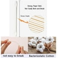 thumbnail image 3 of 800 Pieces Cotton Swabs, Double Precision Tips with Paper Stick, 4 Packs, 200 1 Pack (Double-Pointed Shape), 3 of 5