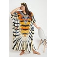 thumbnail image 4 of Oussum Women Plus Size Kaftans Polyester Long Maxi Caftan Gown Evening Casual Dress Online, 4 of 8