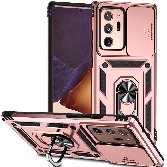 Estuche GANGXUN para Samsung Galaxy Note 20 Ultra, soporte giratorio 360°, estilo mecánico y magnético
