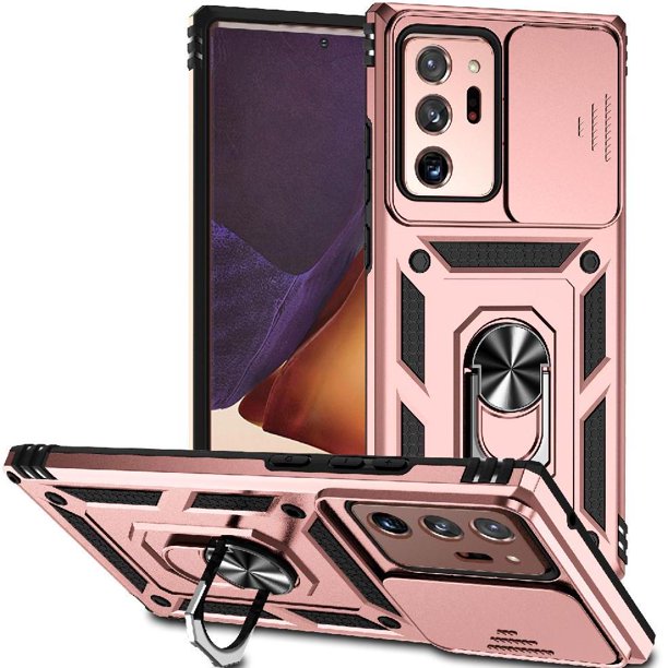 Estuche GANGXUN para Samsung Galaxy Note 20 Ultra, soporte giratorio 360°, estilo mecánico y magnético