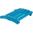 thumbnail image 3 of ZYPPP Furniture Adirondack Ottoman Outdoor Patio Footrest 13.5" Inch Folding Footstool for Outdoor Adirondack Chair (Pacific Blue), 3 of 8