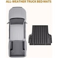 thumbnail image 6 of Mescukay 5FT Truck Bed Mat Compatible with 2023 2024 2025 Chevy Colorado, All Weather Protection TPE Heavy Duty Pickup Cargo Mat for Colorado Bed Liner, 6 of 9