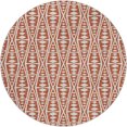 thumbnail image 2 of Addison Rugs Dream Shag Premium Machine Washable Transitional Tribal, Boho Canyon Round Rug, 8' x 8', 2 of 8