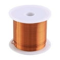 thumbnail image 2 of ERDOUY 22AWG 32Ft Coil Magnet Wire Enameled Copper Wire Enameled Magnet Winding Wire 1 Spool Coil Natural Temperature Rating Widely Used for Transformers Inductors, 2 of 4