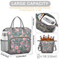 thumbnail image 5 of Pioneer Flower Floral Print Pattern Womens Lunch Box for Work,Insulated Large Lunch Bag for Tween and Teen,Loncheras Para Mujer,Leakproof Adult Lunch Bag for Work,Beach,Travel,Picnic,Camping, 5 of 7