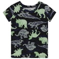 thumbnail image 2 of BCOOL Toddler Boys 2-Piece Cotton Sleepwear Set: Dinosaur & Cars Prints – Experience Ultimate Comfort in Exciting Adventures, 2 of 3