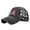 Black, variant on Unisex Star Embroidery Cotton Baseball Cap Men Women Flag Pattern Sun Trucker Hat Adjustable Hip Hop Star Embroidered Hat Casual Outdoor Flag Sun Protection Cap