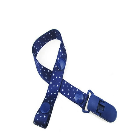 Baby Pacifier Chain Clip Holder Nursing Teether Dummy Soother Nipple Leash Strap