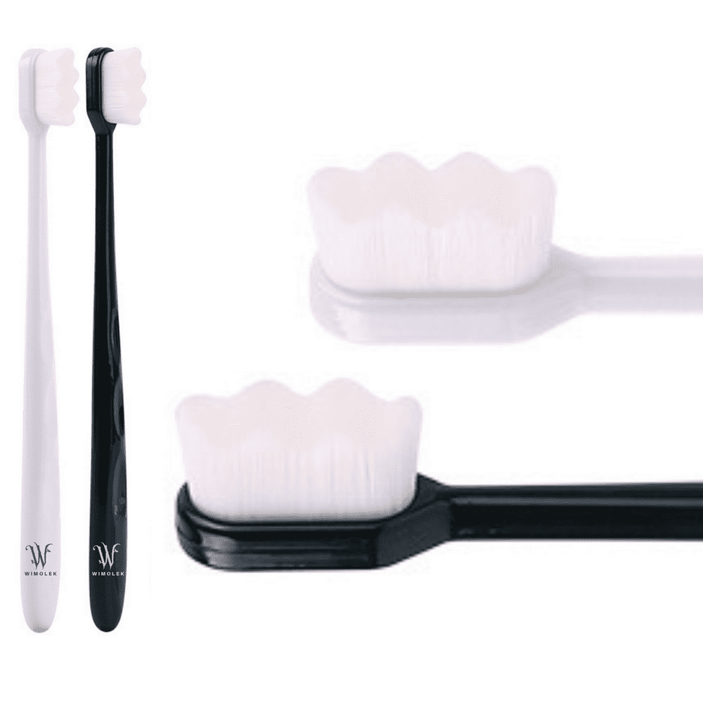 Wimolek Extra Soft Nano Toothbrush for Sensitive Gums and Teeth. 20,000 ...
