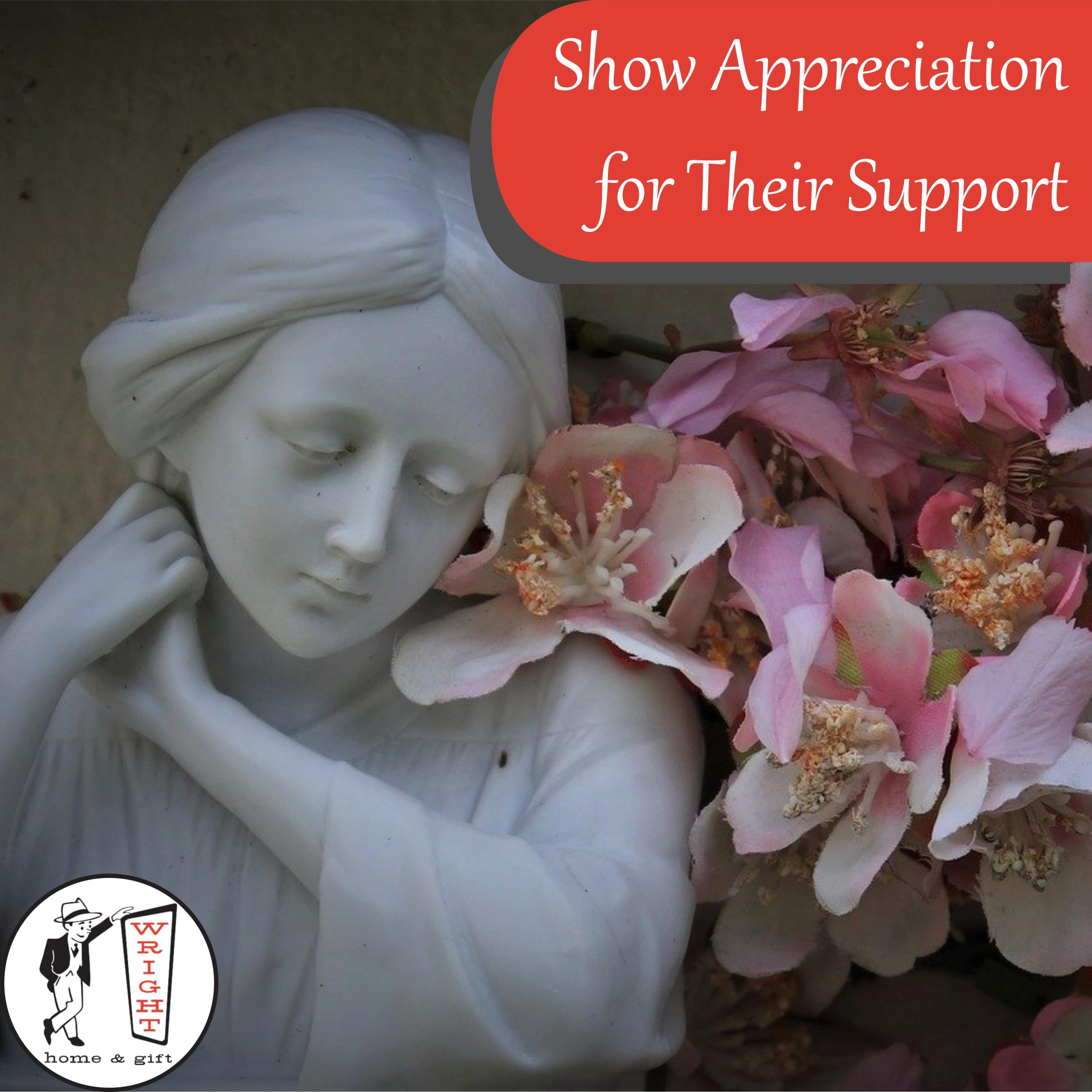 Wooded Path Funeral Sympathy Thank You Greeting Cards | 20 Pack Bulk Set (4X6)