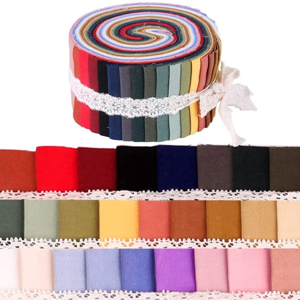 Cotton Fabric Quilting Strips for Blanket Rug Upholstery Patchwork Purse Making