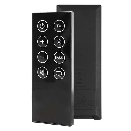 Replacement Remote Control for TV Speaker and Solo Soundbar 5 10 15 Series II TV Sound System (with Battery)