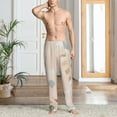thumbnail image 6 of Lsque Animals Riding Across The Sky1 Print Men's Pajama Pants, Lounge Pant - Comfortable Home Wear,Elastic Waistband, Stylish Design-Medium, 6 of 9