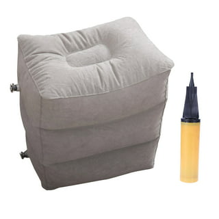 Recliner Leg Rest Cushion Sofa Footrest Pillow (23 x 10 x 2 in) Multi  Purpose Half Moon Foot Pillow Under Knee Pillow for Leg, Neck, Waist, Ankle