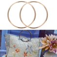 thumbnail image 4 of amagogo 3x2Pcs Metal Bag Handles 1 Pair - 10cm - Bag Making Crafts - 3 Pcs, 4 of 9