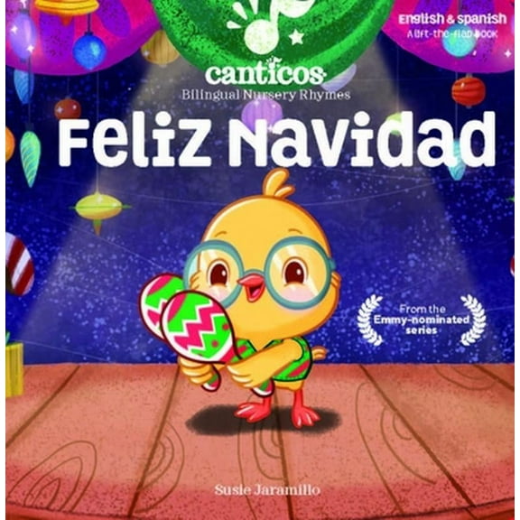 Pre-Owned Canticos Jingle Bells / Navidad: Bilingual Nursery Rhymes (Board book) 194563541X 9781945635410
