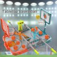 thumbnail image 1 of Neinkie Basketball Desktop Toy Parent-child Interaction Creative Plastic Table Game Fingertip Basketball for Living Room, 1 of 9