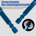 thumbnail image 2 of 10Pcs High Hardness Eccentric Drill Precision Drilling 6mm Glass Tile Ceramic Punching Rock Slab Triangle Drill Bit, 2 of 5