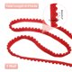 thumbnail image 2 of Uxcell Cinta de Borlas de 8.5 Yardas de Longitud, 0.5" de Ancho, Borlas Rojas para Manualidades, 1 Rollo, 2 of 7