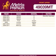 Metrix Premium Chassis Parts - Front Upper Ball Joint Fits 2003-2013 Mazda 6, 2006-2012 Ford Fusion, 2006 Lincoln Zephyr, 07-12 Lincoln MKZ, 06-11 Mercury Milan, Replacement K500041, Made in Europe